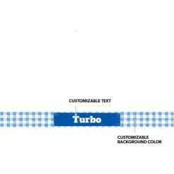 Frisco Personalized Gingham Plaid Small Dog & Cat Bowl 7 Frisco Personalized Gingham Plaid Small Dog & Cat Bowl -Frisco 278928 PT1. AC SS1800 V1629145912