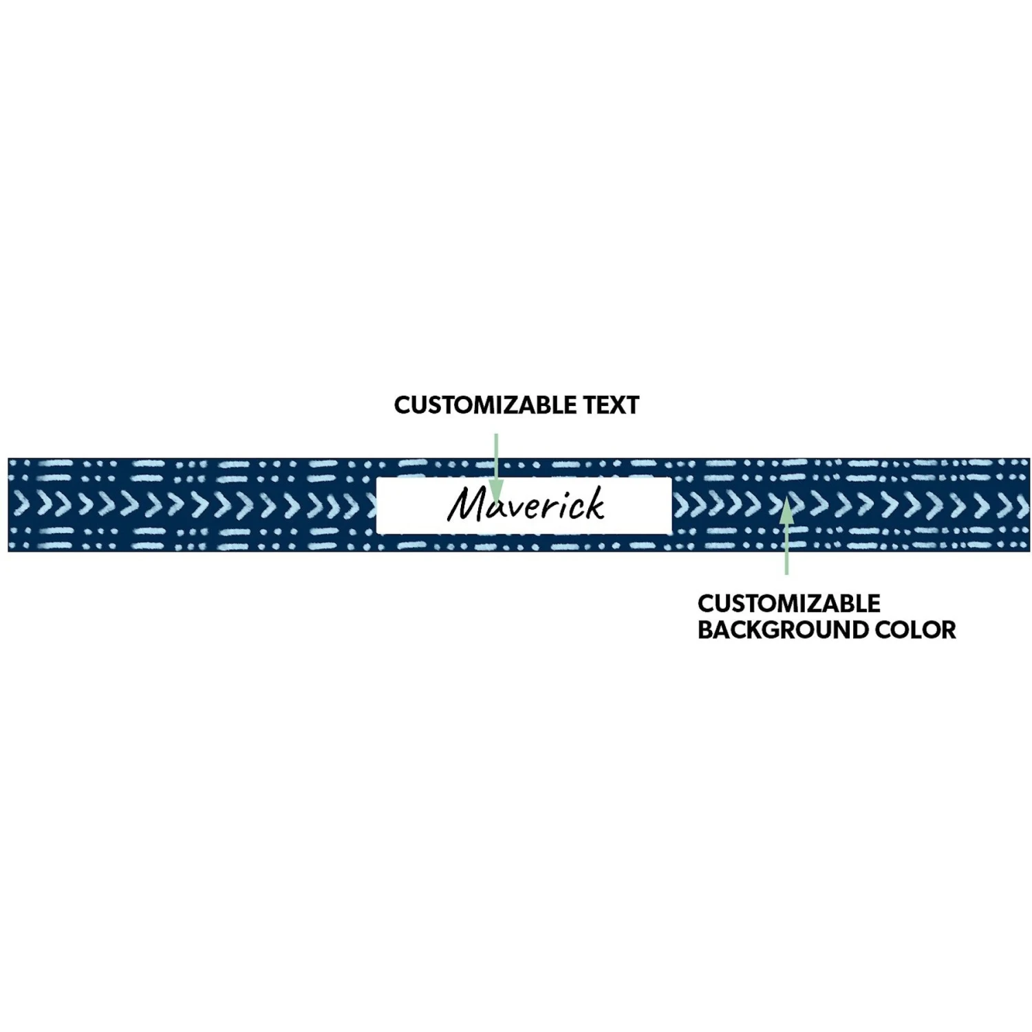 Frisco Personalized Mudcloth Small Dog & Cat Bowl 4 Frisco Personalized Mudcloth Small Dog & Cat Bowl - Image 2