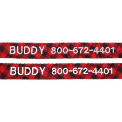 Frisco Buffalo Check Polyester Personalized Dog Collar 9 Frisco Buffalo Check Polyester Personalized Dog Collar -Frisco 280763 PT2. AC SS1800 V1621540648