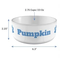 Frisco Paw Print Ceramic Personalized Dog Bowl 10 Frisco Paw Print Ceramic Personalized Dog Bowl -Frisco 286982 PT3. AC SS1800 V1636036346