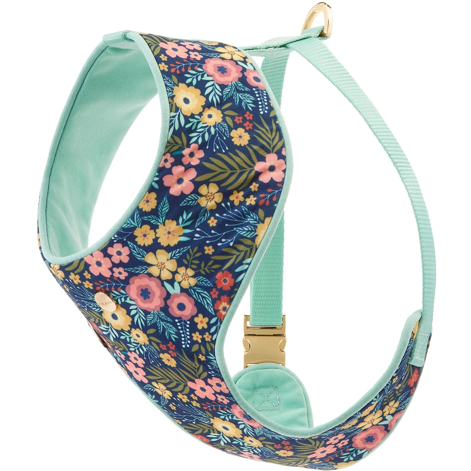 Frisco Fashion Over-The-Head Harness, Tropical Floral 6 Frisco Fashion Over-The-Head Harness, Tropical Floral - Image 4
