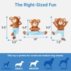 Frisco New Year, New Me Namaste Bear Plush Squeaky Dog Toy 6 Frisco New Year, New Me Namaste Bear Plush Squeaky Dog Toy -Frisco 288905 PT1. AC SS1800 V1640722504