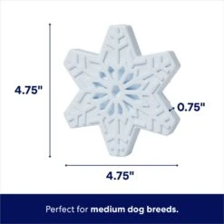Frisco Holiday Nylon Snowflake Dog Chew Toy, Peanut Butter Flavor, Medium 8 Frisco Holiday Nylon Snowflake Dog Chew Toy, Peanut Butter Flavor, Medium -Frisco 291387 PT1. AC SS1800 V1695046039