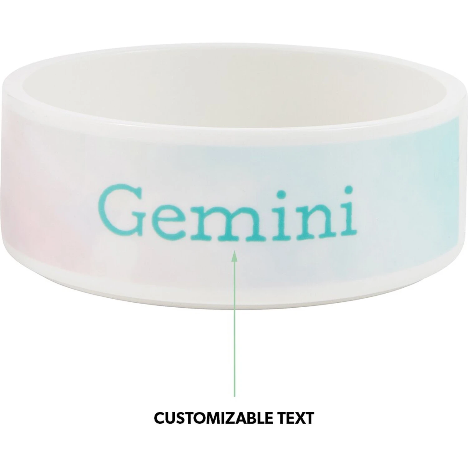 Frisco Watercolors Ceramic Personalized Dog Bowl 9 Frisco Watercolors Ceramic Personalized Dog Bowl - Image 7