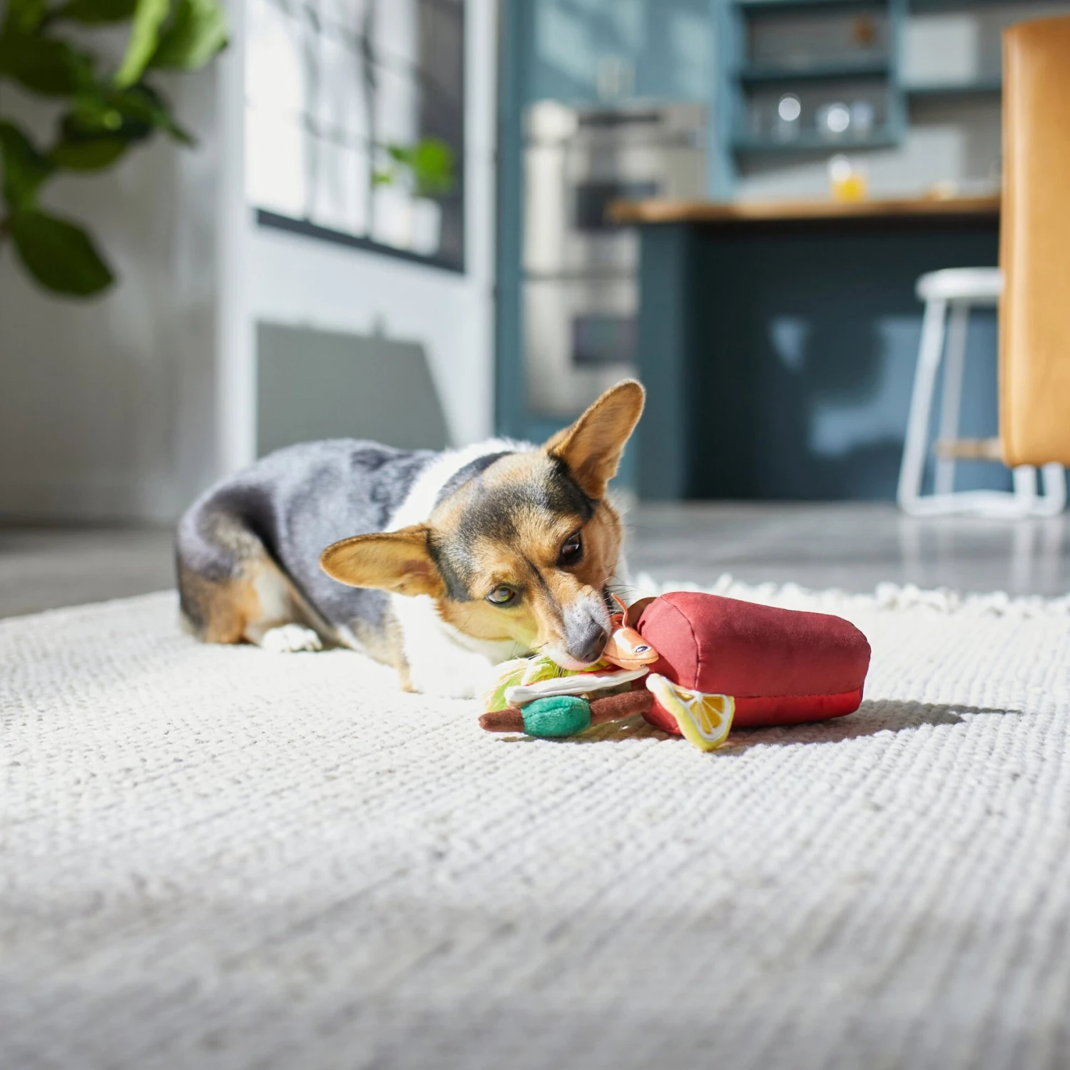 Frisco Brunch Bloody Mary Plush Squeaky Dog Toy 5 Frisco Brunch Bloody Mary Plush Squeaky Dog Toy - Image 3