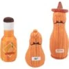 Frisco Brunch Salt, Pepper, Hot Sauce Plush Squeaky Dog Toy 1 Frisco Brunch Salt, Pepper, Hot Sauce Plush Squeaky Dog Toy -Frisco 297242 MAIN. AC SS1800 V1642086754