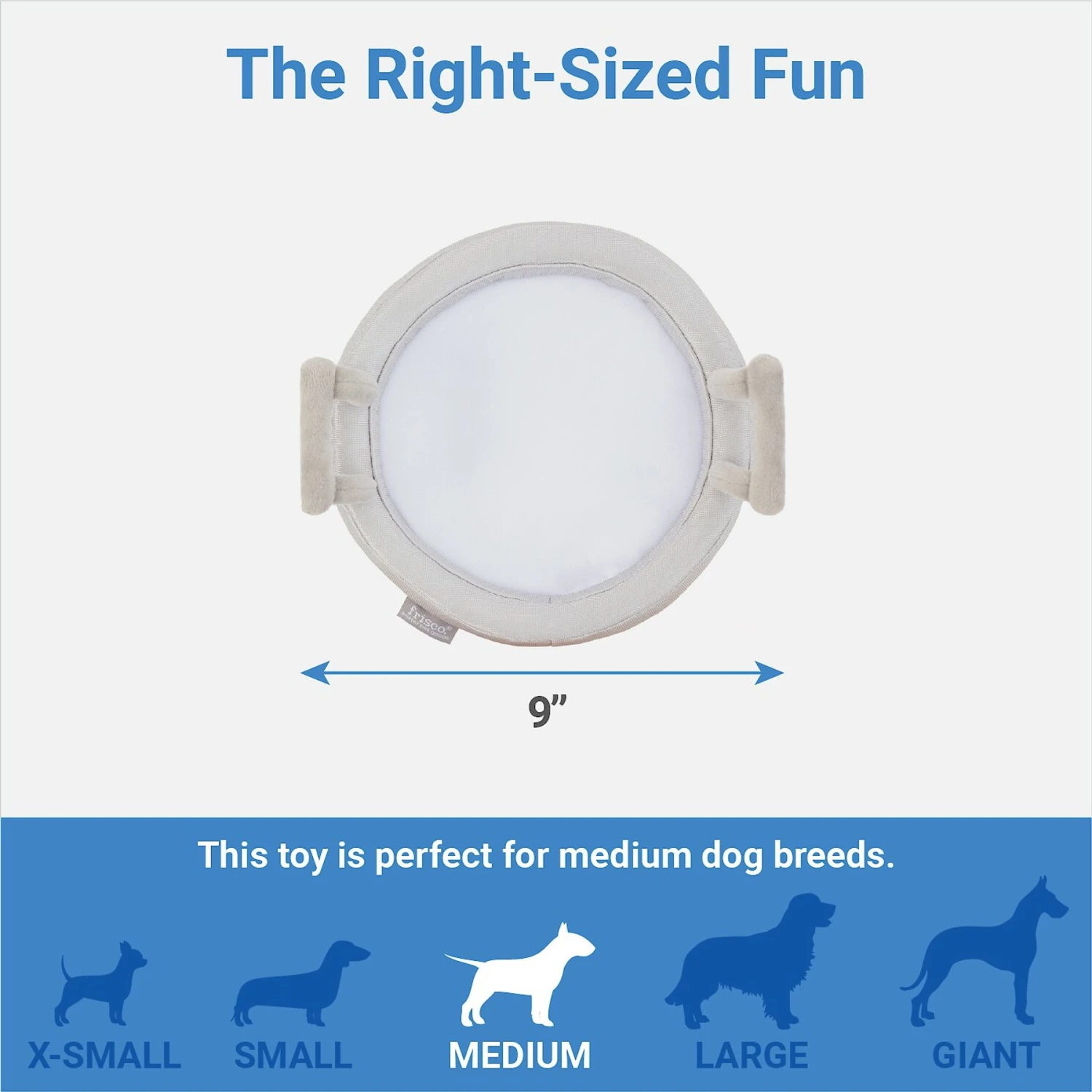 Frisco Brunch Pastry Plate Plush Squeaky Dog Toy 4 Frisco Brunch Pastry Plate Plush Squeaky Dog Toy - Image 2