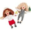 Frisco Brunch Chef & Waitress Plush Squeaky Dog Toy, 2 Count 2 Frisco Brunch Chef & Waitress Plush Squeaky Dog Toy, 2 Count -Frisco 297278 MAIN. AC SS1800 V1642086299