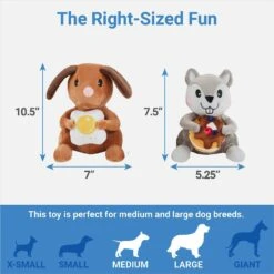 Frisco Brunch Flying Breakfast Critters Plush Squeaky Dog Toy 6 Frisco Brunch Flying Breakfast Critters Plush Squeaky Dog Toy -Frisco 297280 PT1. AC SS1800 V1643916383