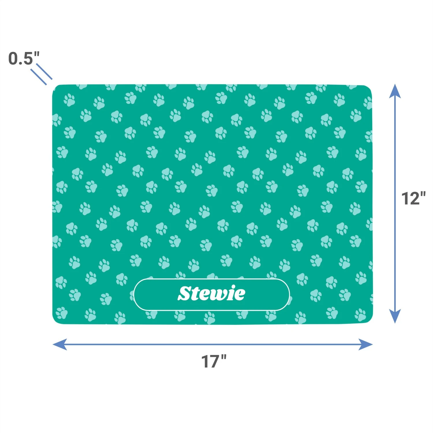 Frisco General Pet Personalized Dog & Cat Placemat 6 Frisco General Pet Personalized Dog & Cat Placemat - Image 4