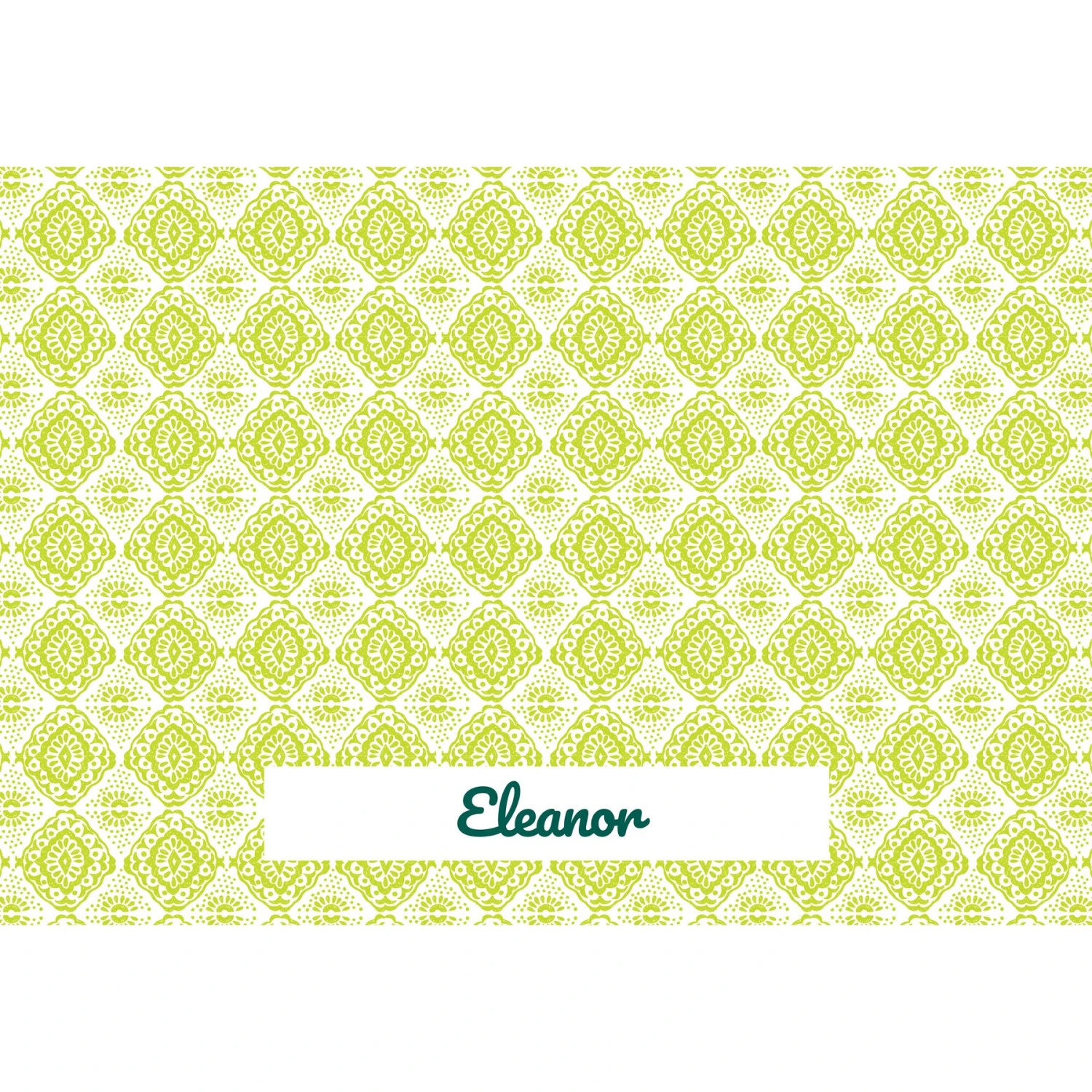 Frisco Boho Damask Personalized Dog & Cat Placemat 5 Frisco Boho Damask Personalized Dog & Cat Placemat - Image 3