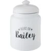 Frisco Ceramic "Treats For" Personalized Treat Jar, 13 Cup, 104oz 2 Frisco Ceramic "Treats For" Personalized Treat Jar, 13 Cup, 104oz -Frisco 301185 MAIN. AC SS1800 V1630737396
