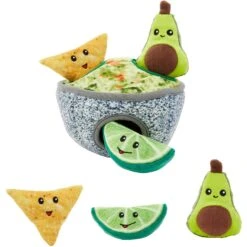 Frisco Guacamole Hide & Seek Puzzle Plush Squeaky Dog Toy & Frisco Guacamole Hide & Seek Puzzle Plush Squeaky Dog Toy Refills