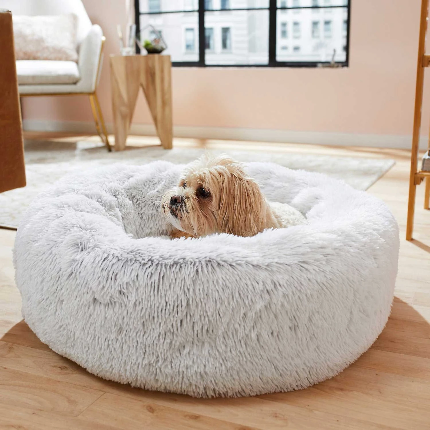 Frisco Eyelash Cat & Dog Bolster Bed & Frisco Eyelash Cat & Dog Blanket 7 Frisco Eyelash Cat & Dog Bolster Bed & Frisco Eyelash Cat & Dog Blanket - Image 5