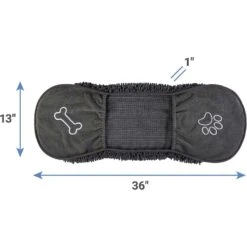 Frisco Microfiber Chenille Shammy Towel & Frisco Microfiber Chenille Paw Print Dog & Cat Mat, Dark Gray 13 Frisco Microfiber Chenille Shammy Towel & Frisco Microfiber Chenille Paw Print Dog & Cat Mat, Dark Gray -Frisco 303468 PT2. AC SS1800 V1623059252