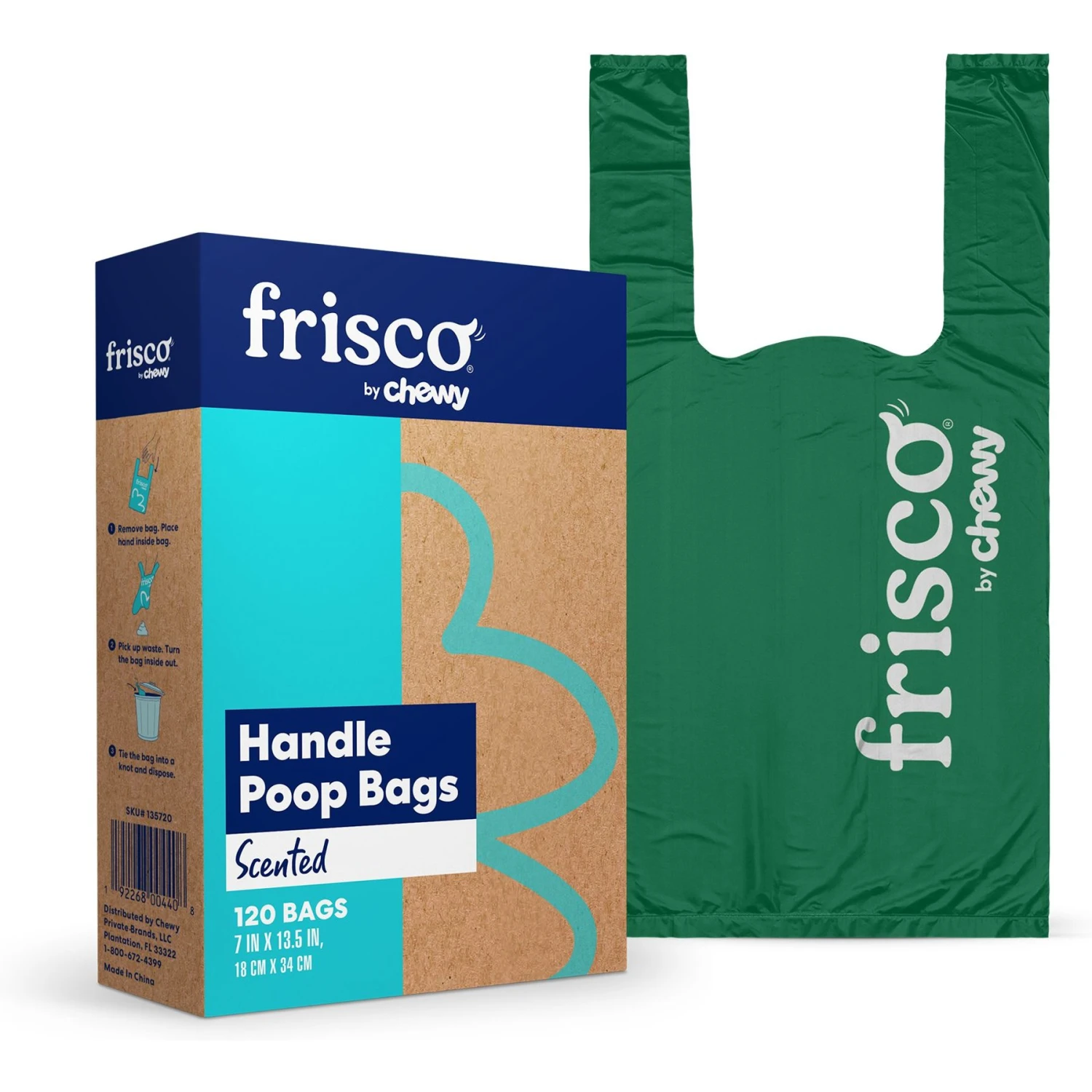 Frisco Spring Action Foldable Dog Pooper Scooper & Frisco Handle Dog Poop Bag 8 Frisco Spring Action Foldable Dog Pooper Scooper & Frisco Handle Dog Poop Bag - Image 6