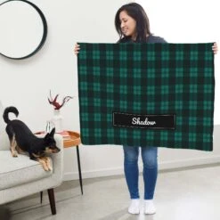 Frisco Personalized Plaid Sherpa Cat & Dog Blanket, 30" X 40" 13 Frisco Personalized Plaid Sherpa Cat & Dog Blanket, 30" X 40" -Frisco 303832 PT5. AC SS1800 V1637610178