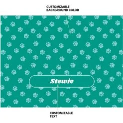 Frisco Personalized Paws Soft Fleece Cat & Dog Blanket, 30" X 40" 11 Frisco Personalized Paws Soft Fleece Cat & Dog Blanket, 30" X 40" -Frisco 304007 PT3. AC SS1800 V1637609345