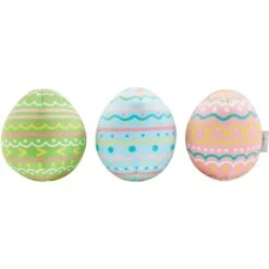 Frisco Easter Eggs Plush Squeaky Dog Toy -Frisco 304954 PT2. AC SS1800 V1642441297