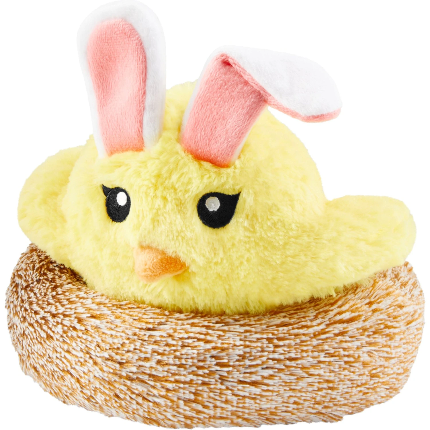 Frisco Easter Chick In Nest 2-in-1 Plush Squeaky Dog Toy 3 Frisco Easter Chick In Nest 2-in-1 Plush Squeaky Dog Toy