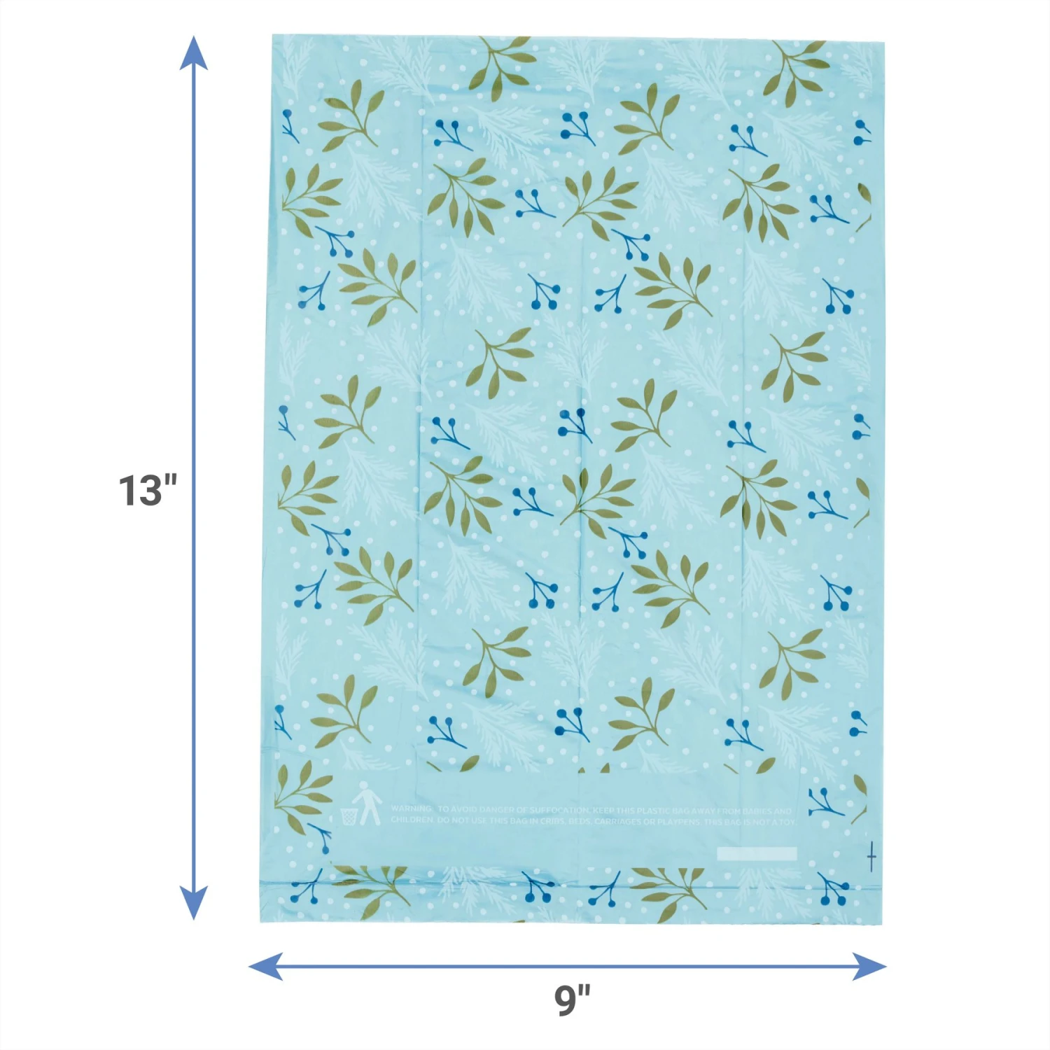 Frisco Solid & Printed Blue Assorted Poop Bags 5 Frisco Solid & Printed Blue Assorted Poop Bags - Image 3