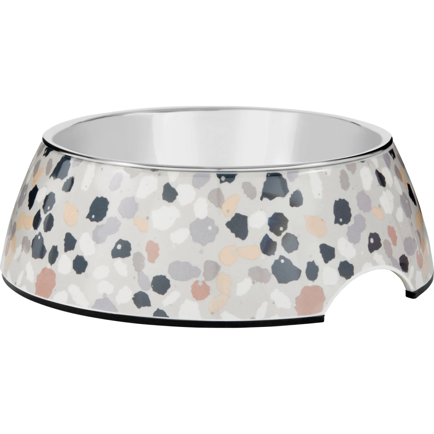 Frisco Terrazzo Design Stainless Steel Dog & Cat Bowl 3 Frisco Terrazzo Design Stainless Steel Dog & Cat Bowl