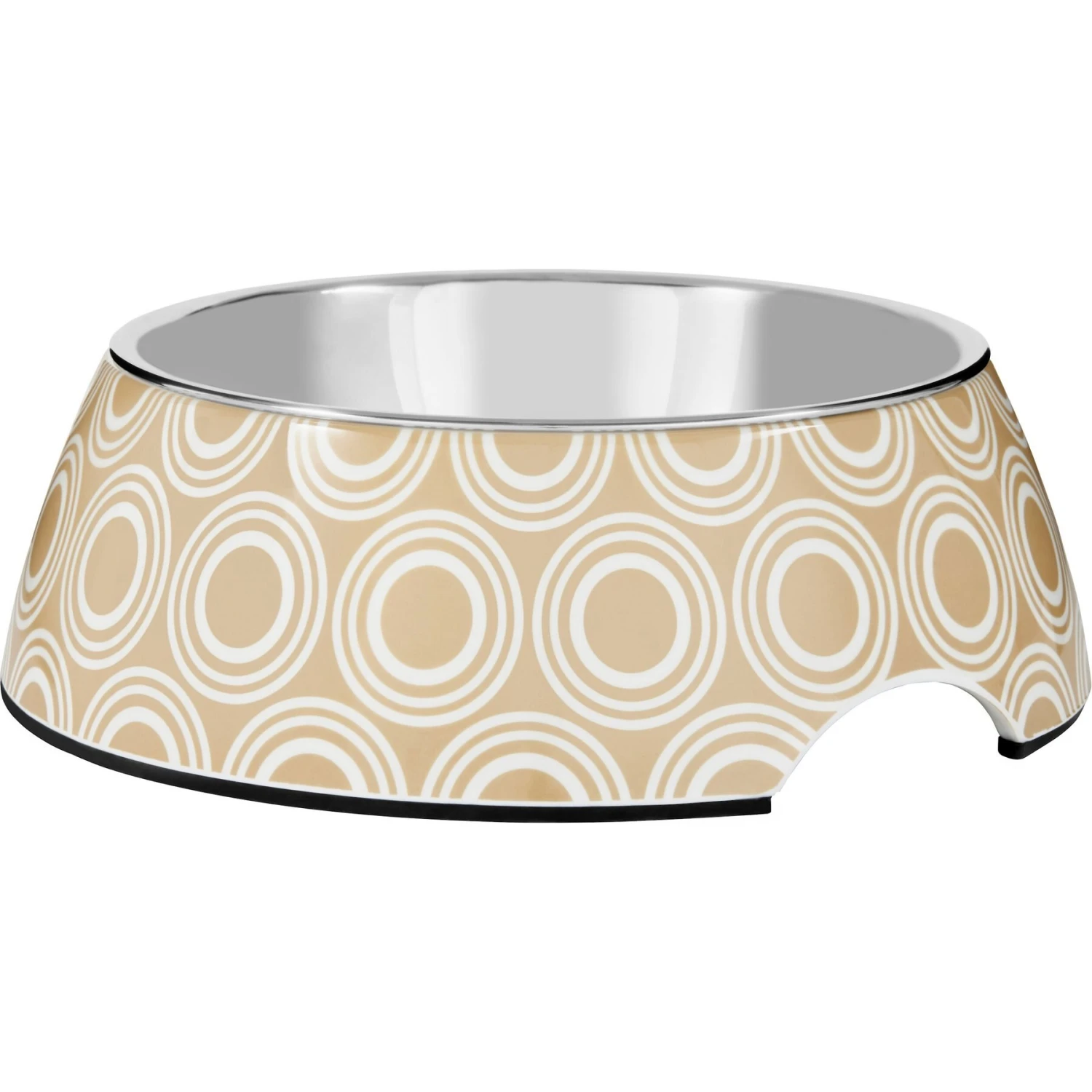 Frisco Circle Design Stainless Steel Dog & Cat Bowl 3 Frisco Circle Design Stainless Steel Dog & Cat Bowl