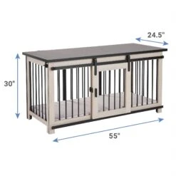 Frisco "Rockford" Dog Crate Credenza & Mat 9 Frisco "Rockford" Dog Crate Credenza & Mat -Frisco 315187 PT3. AC SS1800 V1634217787