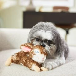 Frisco Realistic Plush Rabbit Plush Dog Toy, Small 7 Frisco Realistic Plush Rabbit Plush Dog Toy, Small -Frisco 316933 PT2. AC SS1800 V1641400634