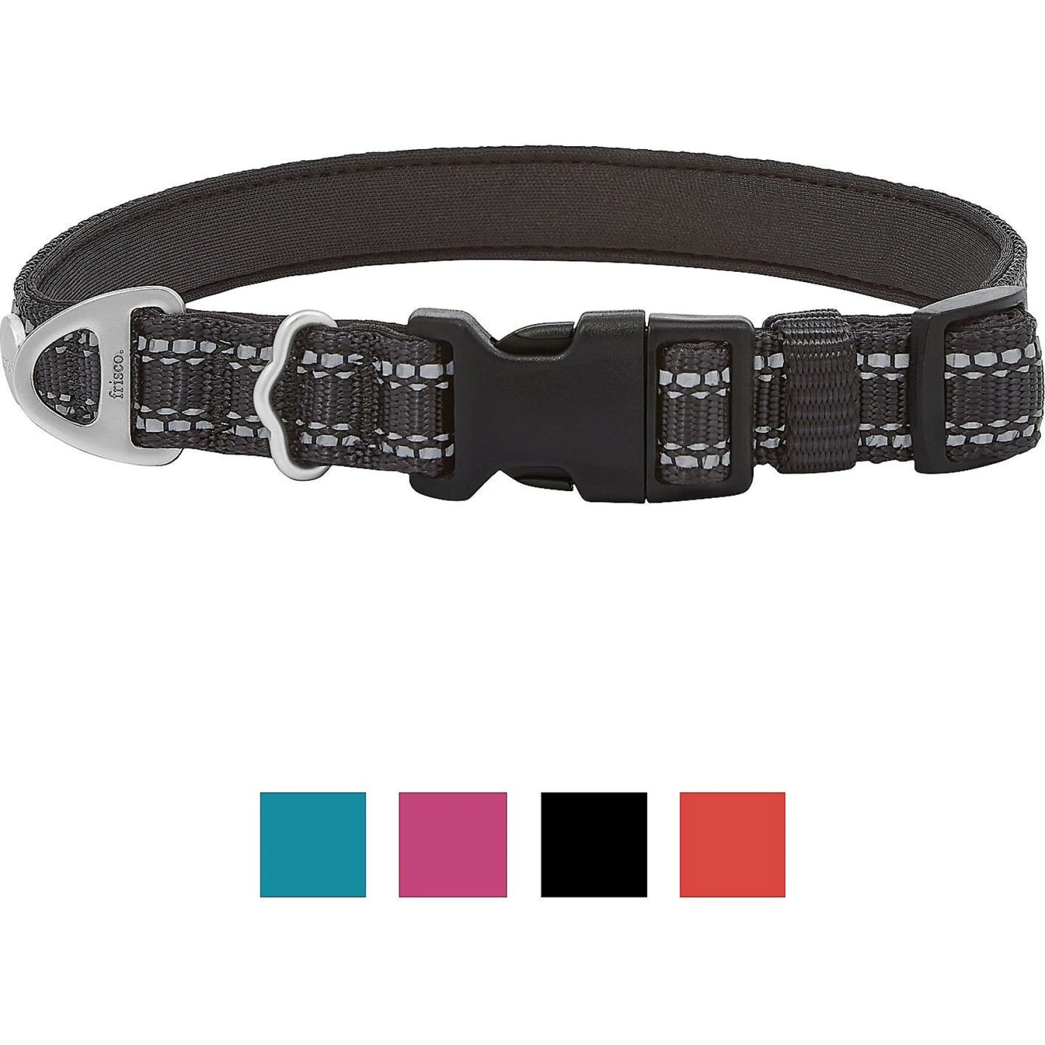 Frisco Outdoor Premium Ripstop Nylon Dog Harness With Pocket & Frisco Outdoor Nylon Reflective Comfort Padded Dog Collar 8 Frisco Outdoor Premium Ripstop Nylon Dog Harness With Pocket & Frisco Outdoor Nylon Reflective Comfort Padded Dog Collar - Image 6