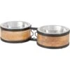 Frisco Premium Elevated Bone Design Stainless Steel Double Diner Dog & Cat Bowl 1 Frisco Premium Elevated Bone Design Stainless Steel Double Diner Dog & Cat Bowl -Frisco 331499 MAIN. AC SS1800 V1657656892