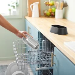 Frisco Long Eared Breed Stainless Steel Dog Bowl, Black, 2 Cup 12 Frisco Long Eared Breed Stainless Steel Dog Bowl, Black, 2 Cup -Frisco 331530 PT6. AC SS1800 V1657656874