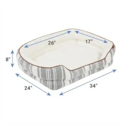 Frisco Farmhouse Double Bolster Dog & Cat Cuddler 9 Frisco Farmhouse Double Bolster Dog & Cat Cuddler -Frisco 333877 PT1. AC SS1800 V1661364033