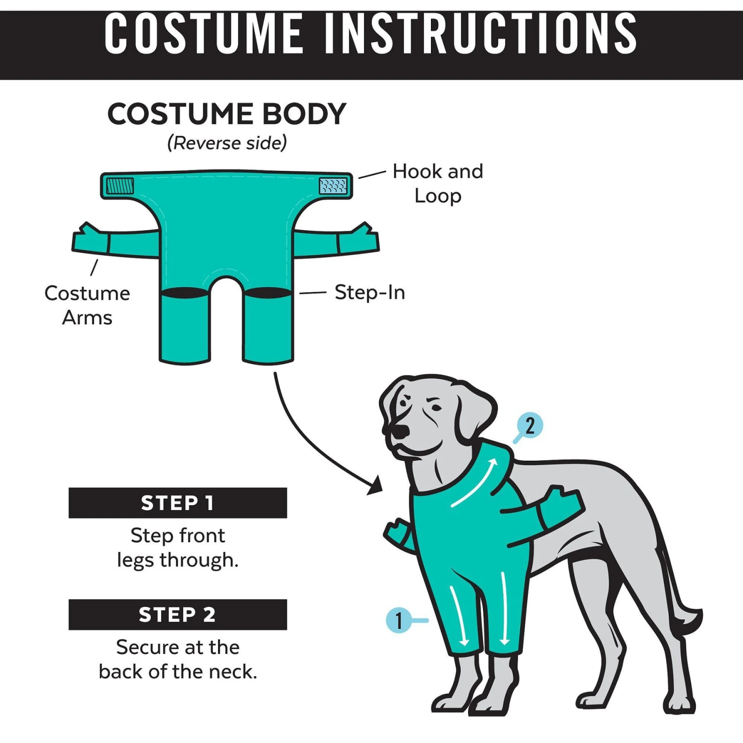 Frisco Front Walking Doctor Dog & Cat Costume 5 Frisco Front Walking Doctor Dog & Cat Costume - Image 3