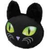 Frisco Halloween Black Cat Round Plush Squeaky Dog Toy 1 Frisco Halloween Black Cat Round Plush Squeaky Dog Toy -Frisco 344039 MAIN. AC SS1800 V1657657031