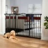 Frisco Wood Accents Extra Wide Auto-close Pet Gate, 30-in 1 Frisco Wood Accents Extra Wide Auto-close Pet Gate, 30-in -Frisco 352631 MAIN. AC SS1800 V1657739663