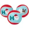 Frisco Holiday Ho Ho Ho Fetch Squeaky Tennis Ball Dog Toy 2 Frisco Holiday Ho Ho Ho Fetch Squeaky Tennis Ball Dog Toy -Frisco 360952 MAIN. AC SS1800 V1694812786
