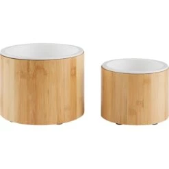 Frisco Elevated Non-Skid Bamboo Melamine Dog Bowl With Bamboo Stand 12 Frisco Elevated Non-Skid Bamboo Melamine Dog Bowl With Bamboo Stand -Frisco 363391 PT5. AC SS1800 V1657657268