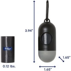 Frisco Dog Poop Bag Dispenser, 15 Count 13 Frisco Dog Poop Bag Dispenser, 15 Count -Frisco 363846 PT3. AC SS1800 V1669101089