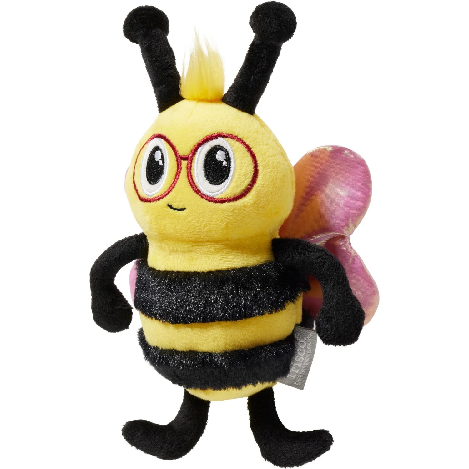 Frisco Valentine Love Buzz Bee Plush Squeaky Dog Toy 3 Frisco Valentine Love Buzz Bee Plush Squeaky Dog Toy