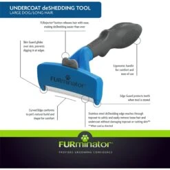 FURminator Long Hair Dog Deshedding Tool & Frisco Shed Reducing Waterless Grooming Wipes For Dogs & Cats, 50 Count 13 FURminator Long Hair Dog Deshedding Tool & Frisco Shed Reducing Waterless Grooming Wipes For Dogs & Cats, 50 Count -Frisco 575134 PT4. AC SS1800 V1657660396