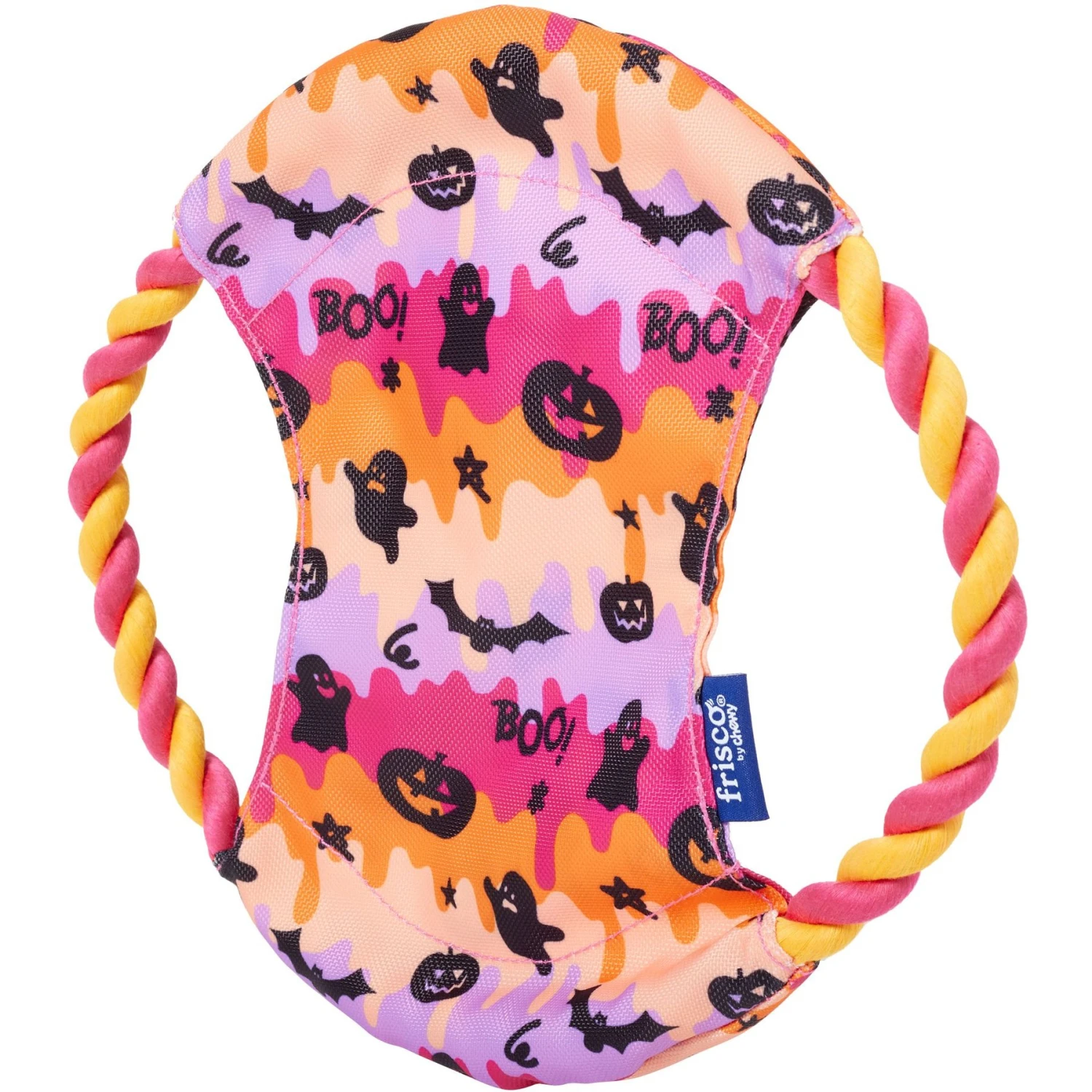 Frisco Halloween Ghost Swirl Fetch Flyer Dog Toy 3 Frisco Halloween Ghost Swirl Fetch Flyer Dog Toy
