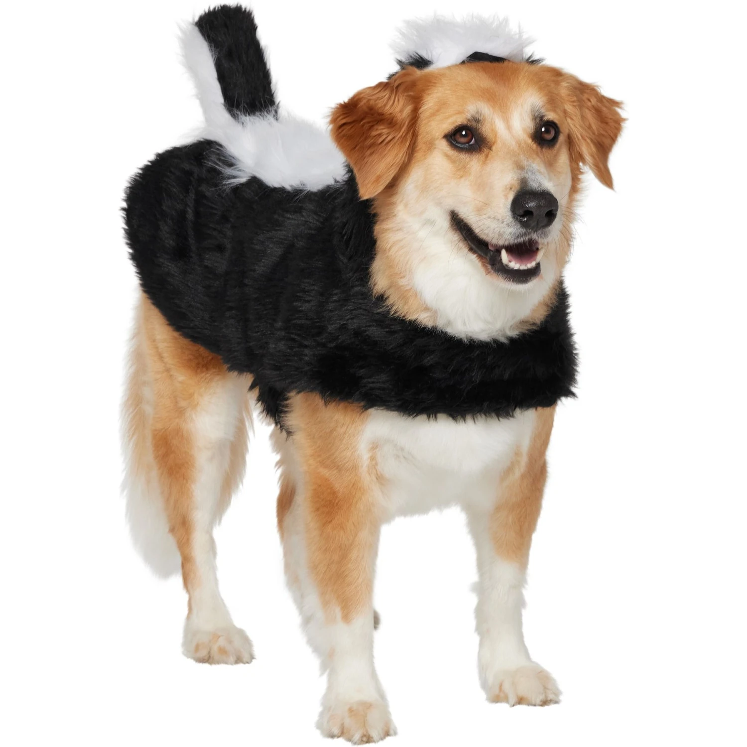 Frisco Faux Fur Skunk Dog & Cat Costume 3 Frisco Faux Fur Skunk Dog & Cat Costume