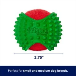 Frisco Holiday Fetch Squeaky Tennis Ball With Rubber Sleeve Dog Toy 8 Frisco Holiday Fetch Squeaky Tennis Ball With Rubber Sleeve Dog Toy -Frisco 739686 PT1. AC SS1800 V1695043866