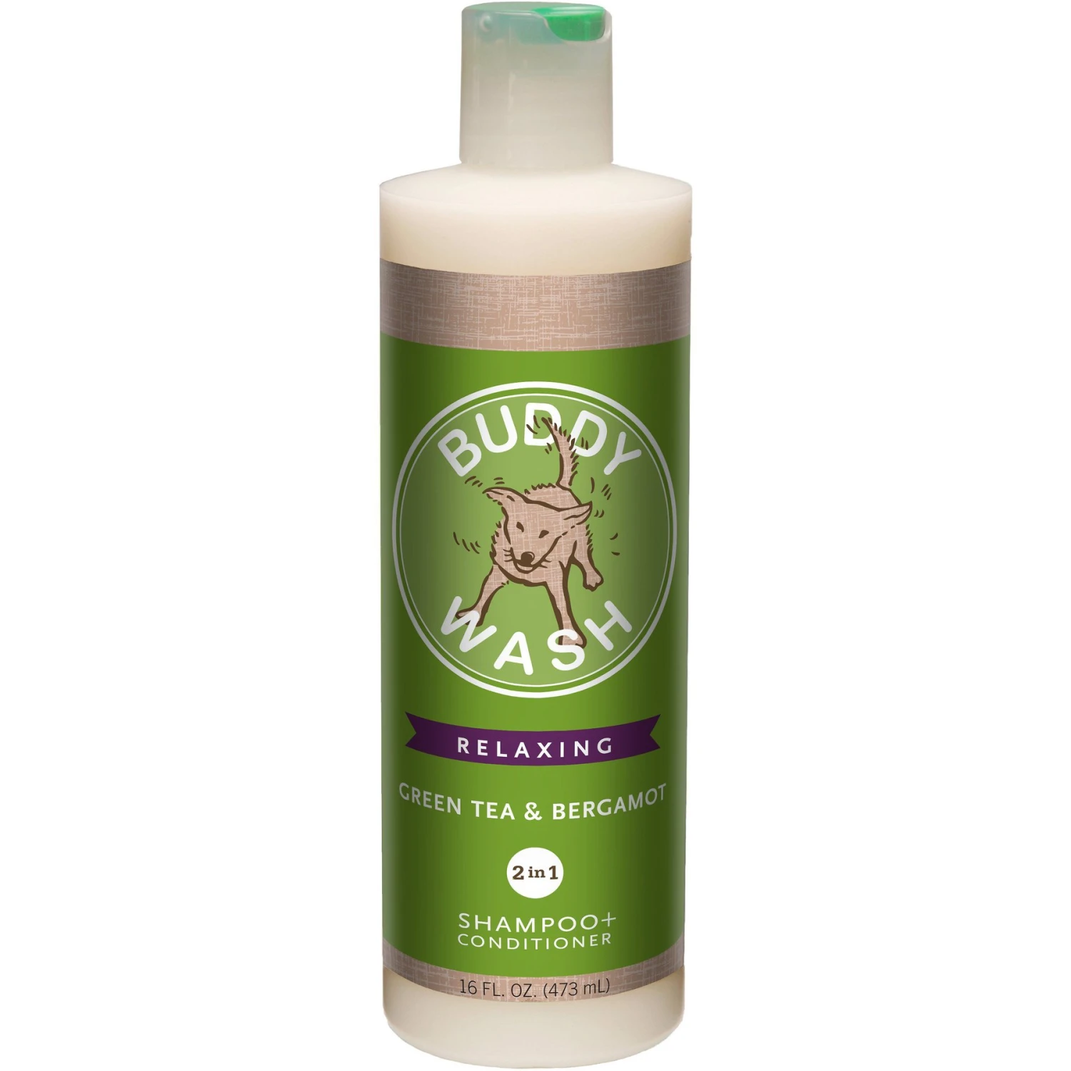 Buddy Wash Relaxing Green Tea & Bergamot Dog Shampoo & Conditioner & Frisco Rubber Duckie Dog & Cat Curry Brush 4 Buddy Wash Relaxing Green Tea & Bergamot Dog Shampoo & Conditioner & Frisco Rubber Duckie Dog & Cat Curry Brush - Image 2